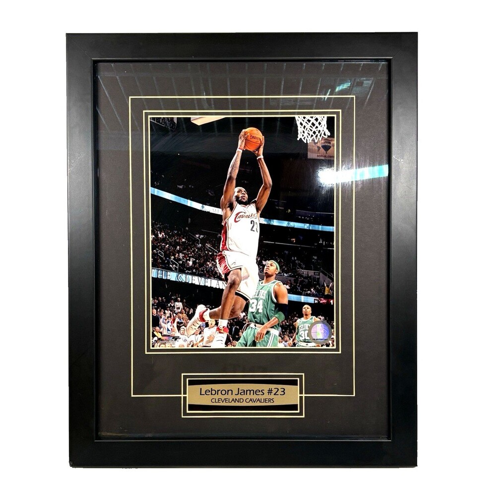 LeBron James #23 Framed Photo 2006 Cleveland Cavaliers NBA Photo File Plaque